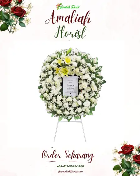 Krans Bunga Duka Talang Kelapa